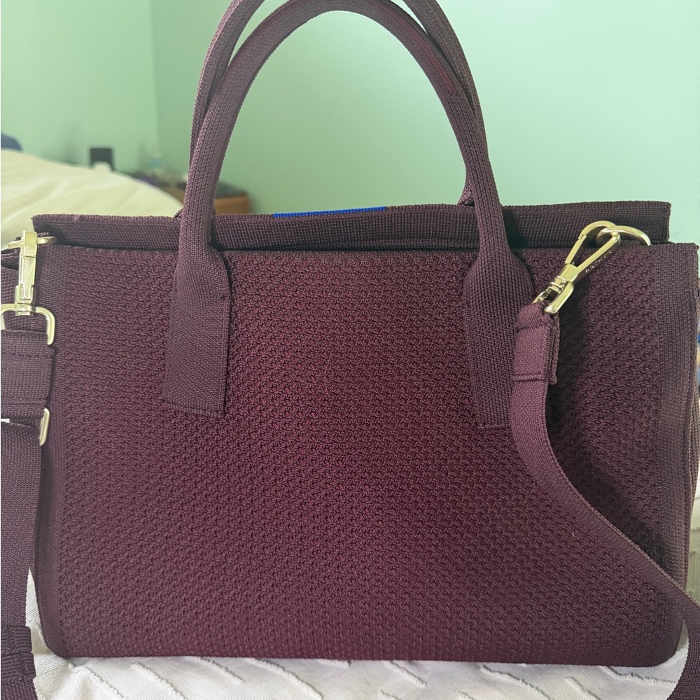 Rothy's Deep Burgundy Satchel Classic Handbag